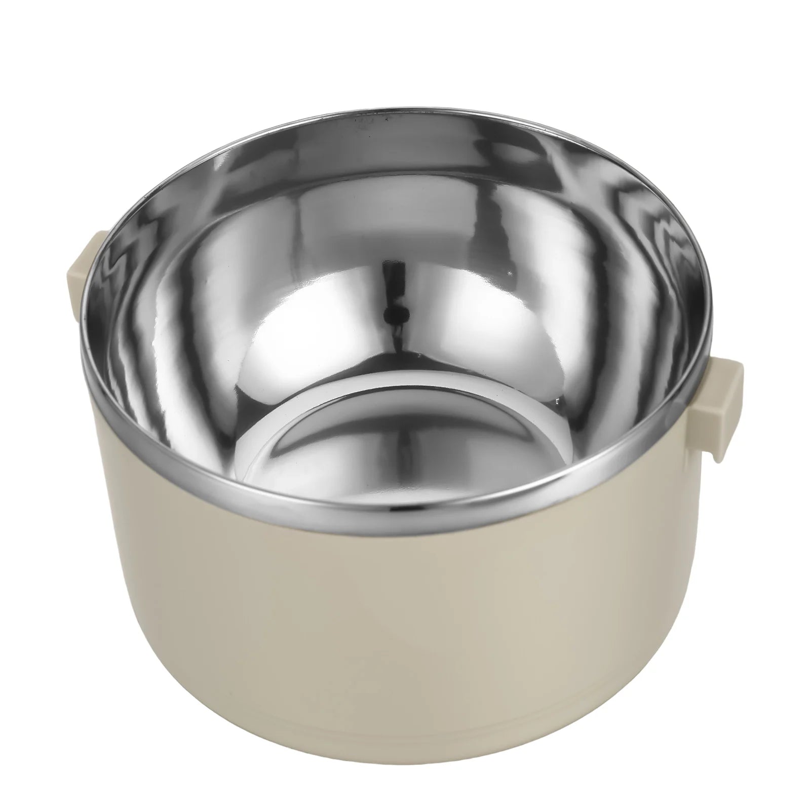 Fiambrera portátil de acero inoxidable con tapa, fiambrera Circular de gran capacidad para acampar al aire libre, 2/3/4 capas